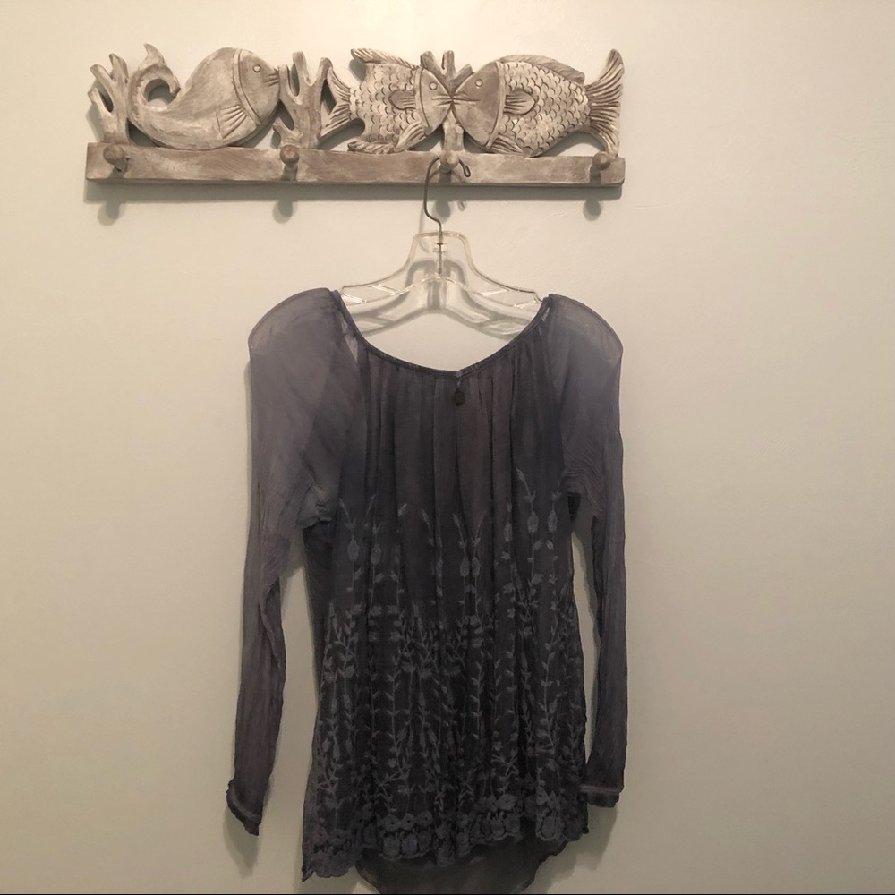 SAKS FIFTH AVENUE Long Sleeve Blouse